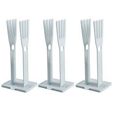 Block Mart 廚房多用途橡膠手套晾乾架 晾乾層架, 藍色, 3個