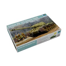 Trumpeter 1:35 러시아 KV-122 HeavyTank 프라모델, 1개