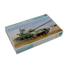 Trumpeter 1:35 러시아 T-64 주력전차 1972년 프라모델, 1개
