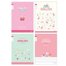 아이비스 여아용 초등 3-6학년 영어 노트, 랜덤 발송, 20개입