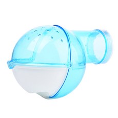 모나코올리브 햄스터 외부연결 목욕통 13 x 18 cm, 블루, 1개