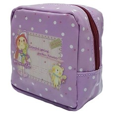 lapezzo 사각 시크릿 파우치 도트, 핑크, 1개