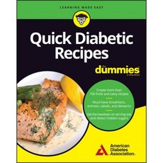 Quick Diabetic Recipes for Dummies Paperback