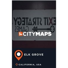 美國加州艾爾克格羅夫城市地圖平裝本, Createspace獨立發布平台