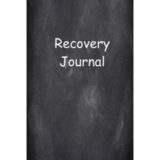 Recovery Journal Chalkboard 12 Step Program: (Notebook Diary Blank Book) Paperback, Createspace Independent Publishing Platform