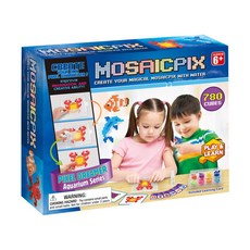 MOSAICPIX水族系列嬰兒珠DIY套組BD55001, 混色