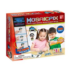 警察系列幼兒珠子DIY玩具組合 BD55008, 混色