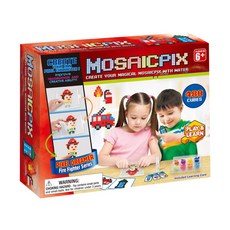 Mosaicpix 消防員系列珠DIY套組BD55007, 混色
