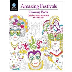 Amazing Festivals Coloring Book: Reg Paperback, Rand McNally & Company