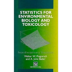 Statistics for Environmental Biology and Toxicology Hardcover, CRC Press