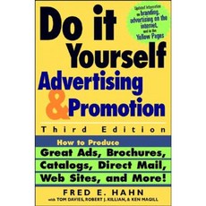 Do It Yourself Advertising and Promotion: How to Produce Great Ads Brochures Catalogs Direct Mail Web Sites and More! Paperback, Wiley