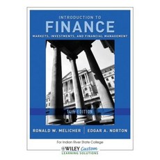Introduction to Finance for Indian River State College: Markets Investments and Financial Management Paperback, John Wiley & Sons