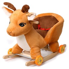 큐띠쁘띠 돌리체어 흔들말, 루돌프 사슴, 1개