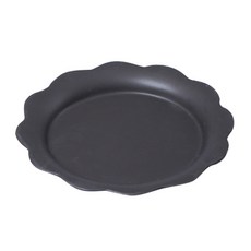 PUKO Flowers 盤子 C062, 黑色