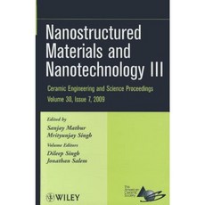 Nanostructured Materials and Nanotechnology III Hardcover, Wiley-American Ceramic Society