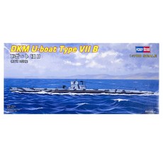 HobbyBoss 1:700 독일 7 B TypeU 호 프라모델, 1개