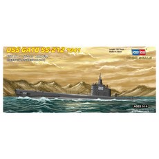 HobbyBoss 1:700 미해군 Gato급 SS-212잠수정 1941 프라모델, 1개