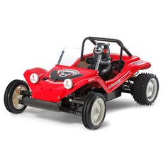 타미야 버기 쿠마몬 버전 DT-02 섀시 RC카, 혼합 색상, 1개