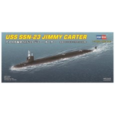 HobbyBoss 1:700 미해군 SN-21JIMMY CARTER호 공격잠수정 프라모델, 1개