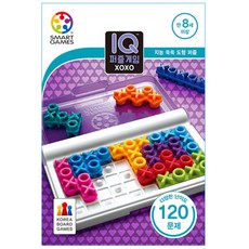 코리아보드게임즈 XOXO IQ 퍼즐게임, 혼합 색상, 1개