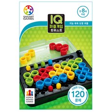 코리아보드게임즈 트위스트 IQ 퍼즐게임, 혼합 색상, 1개