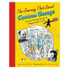The Journey That Saved Curious George: The True Wartime Escape of Margret and H. A. Rey 平裝版, Houghton Mifflin Harcourt