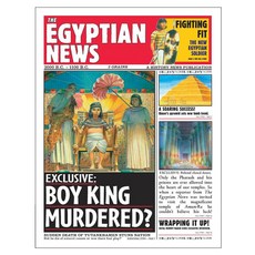 The Egyptian News paperback, Candlewick Pr