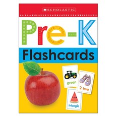 Flashcards: Get Ready for Pre-K paperback, Scholastic