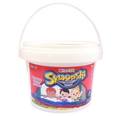 스쿠시 캐리x스쿠시 미니버켓 단색 클레이, 옐로우, 500g, 1개
