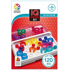 코리아보드게임즈 링크 IQ 퍼즐게임, 혼합 색상, 1개