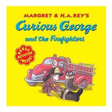 Curious George and the Firefighters paperback, Houghton Mifflin Harcourt