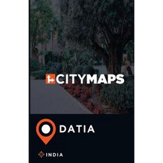 城市地圖 Datia 印度平裝本, Createspace獨立發布平台