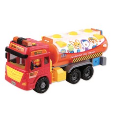 Pororo 淘氣小企鵝 強力油罐車玩具, 混合顏色, 1個
