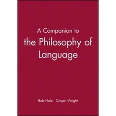 A Companion to the Philosophy of Language Paperback, Wiley-Blackwell