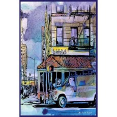 我的旅行日記：水彩手繪旅行計畫和日記 6 X 9 139 頁平裝本, Createspace獨立發布平台