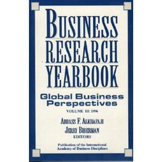 Business Research Yearbook : Global Business Perspectives Hardcover, Upa