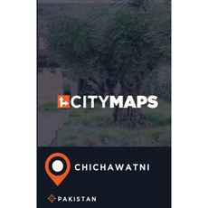 巴基斯坦奇恰瓦特尼城市地圖平裝本, Createspace獨立發布平台