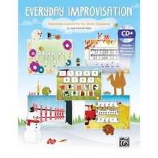 Everyday Improvisation: Interactive Lessons for the Music Classroom Book & CD Paperback, Alfred Music