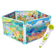 자석나라 로제타 플레이룸A+말하는펜, 혼합 색상, 1개