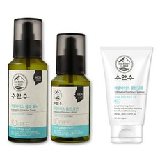 enesti Edelweiss Wrinkle Improvement Homme 基礎款 2 件套, 爽膚水 200ml + 乳液 150ml + 潔面泡沫 40g, 1套