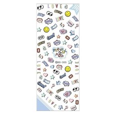 3D造型美甲貼紙, 7, 1個