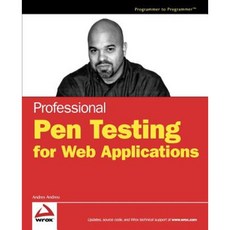 Professional Pen Testing for Web Applications Paperback, Wrox Press