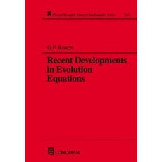Recent Developments in Evolution Equations Hardcover, CRC Press