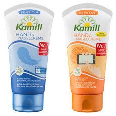 카밀 핸드크림 센시티브 75ml + 익스프레스 75ml, 1세트