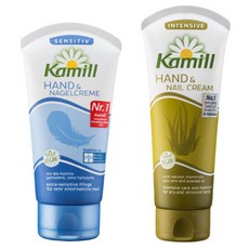 카밀 핸드크림 센시티브 75ml + 인텐시브 100ml, 1세트