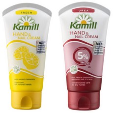 카밀 핸드크림 프레쉬 75ml + 우레아 75ml, 1세트