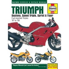 Triumph Daytona Speed Triple Sprint & Tiger: 885/955cc '97 to '05 Paperback, Haynes Manuals