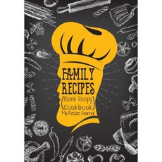 家庭食譜：空白食譜食譜 7 X 10 100 空白食譜頁平裝本, Createspace獨立發布平台