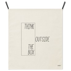 abundance 字母印花懸掛式遮擋簾, GM 116015