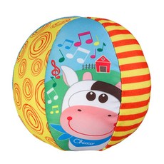 chicco 音樂球旋律玩具, 1個, 混色
